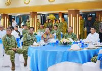 Kapolri Hadiri Silaturahmi Strategis Pimpinan Lembaga Negara di Mabes TNI AL