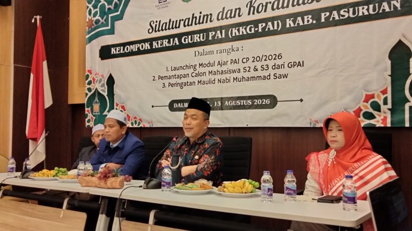 KKG PAI Kabupaten Pasuruan Gelar Tiga Agenda Besar Sekaligus di Hotel Dalwa: Dari Launching Modul Ajar Hingga Peringatan Maulid Nabi