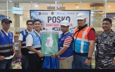 KSOP Utama Tanjung Perak dan Pelindo Group Kirim Bantuan Kemanusiaan Korban Gempa NTT Lewat MV Tidar