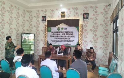 Pengadilan  Agama Bangil dan KUA Winongan Jalin Sinergi Pelayanan