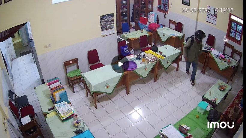 SDN Kalipang 1 Grati Pasuruan Kembali Disantroni Maling, Laptop Hadiah Presiden Prabowo Raib