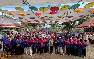 FK3S dan Korwilcam Beji Gelar Jalan Sehat Bersama Dinas Pendidikan Kabupaten Pasuruan