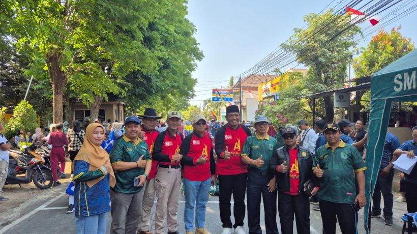 Semarakkan HUT ke-81 RI, Panitia PHBN Bangil Gelar Lomba Gerak Jalan SD, SMP, dan SMA