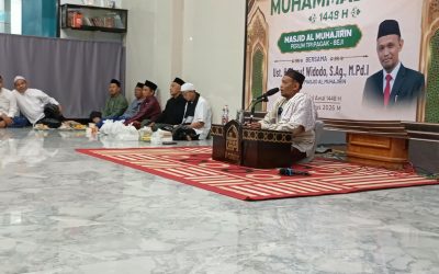 Peringati Maulid Nabi 1448 H di Masjid Al Muhajirin Beji, Ustaz Yusuf Widodo Ajak Jemaah Teladani Akhlak Rasulullah