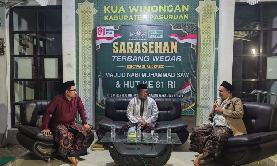 Kepala KUA Winongan Sebut Terbang Wedar Warisan Luhur yang Wajib Dilestarikan