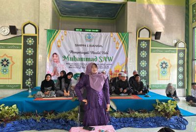 Peringati Maulid Nabi SAW, SMPN 1 Bangil Ajak Siswa Meneladani Akhlak Rasulullah dan Jauhi Narkoba