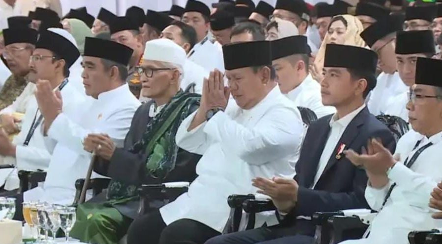 Hadiri Pembukaan Muktamar ke-35 NU di Jombang, Presiden Prabowo Didampingi Wapres Gibran dan Deretan Tokoh Nasional