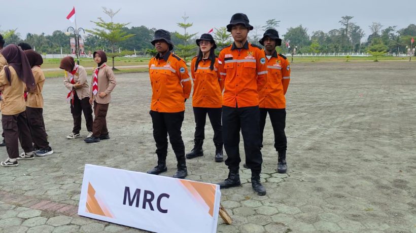 BPBD Mimika Gelar Gladi Kesiapsiagaan Bencana 2026, Relawan MRC Siagakan Personel dan Peralatan Lengkap