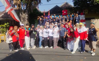 Meriahkan HUT ke-81 RI, Karang Taruna RW 01 Citrodiwangsan Gelar Jalan Sehat dan Bazar UMKM