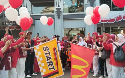 Ribuan Siswa TK di Tegalsari Surabaya Meriahkan HUT ke-81 RI Lewat Jalan Sehat