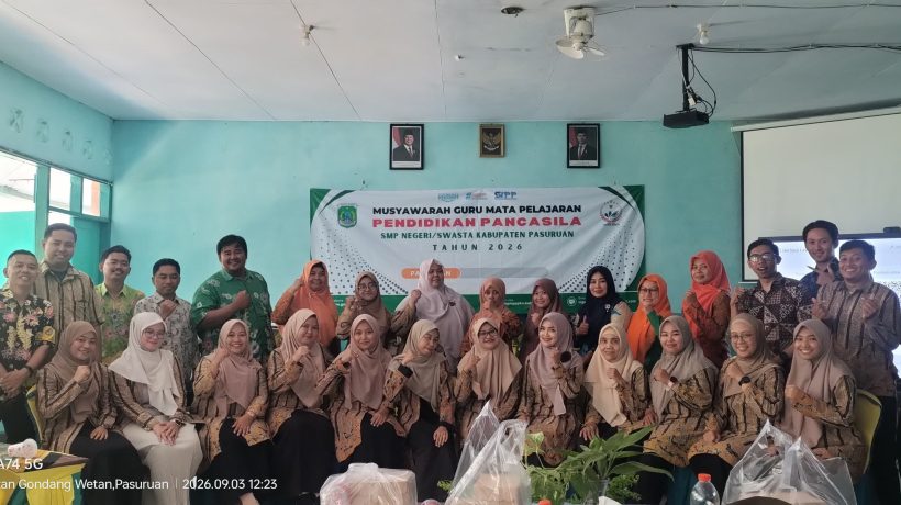 Perkuat Kompetensi Guru, MGMP Pendidikan Pancasila SMP Pasuruan Manfaatkan Asesmen Platform SIPP Berbasis AI