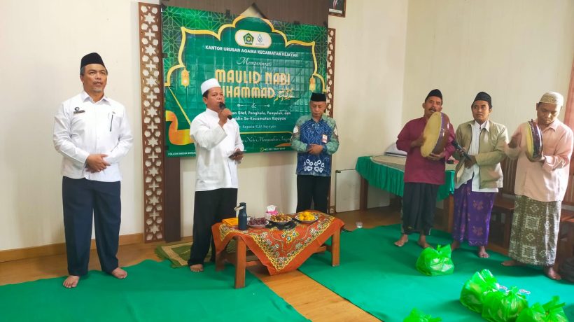 KUA Kejayan Gelar Pembinaan Integritas dalam Peringatan Maulid Nabi SAW