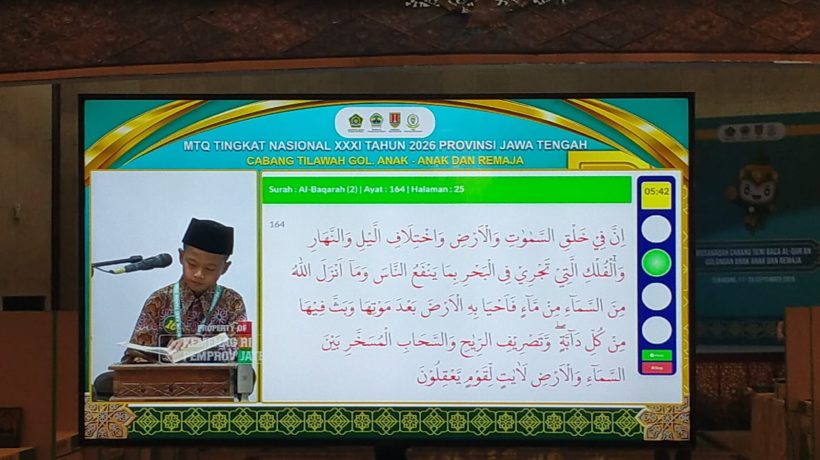 Kafilah Papua Tengah Boyong 28 Peserta ke MTQ XXXI Nasional 2026, 21 di Antaranya Asal Timika