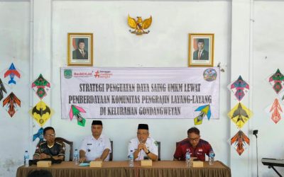 Resmikan Komunitas Barongan Kite Argon, Camat dan Lurah Gondangwetan Siap Dorong Perajin Layang-Layang Go International
