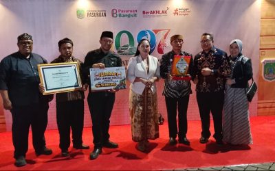 Desa Ngadirejo Sabet Juara 1 Kampung Pancasila Pasuruan berkat Pembiasaan Budaya Gotong Royong
