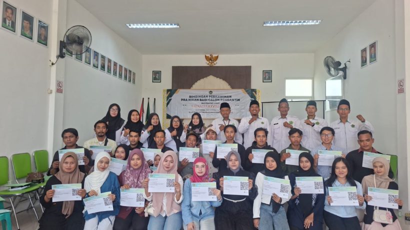 KUA Pusaka Grati Gelar Binwin Angkatan XXV, Bekali 30 Catin Pola Asuh Gentle Parenting dan Cegah Stunting
