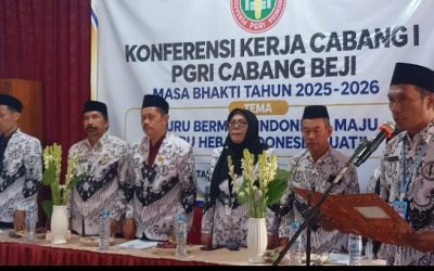 PC PGRI Beji Gelar Konferensi Kerja Cabang Ke-I di SDN Baujeng II