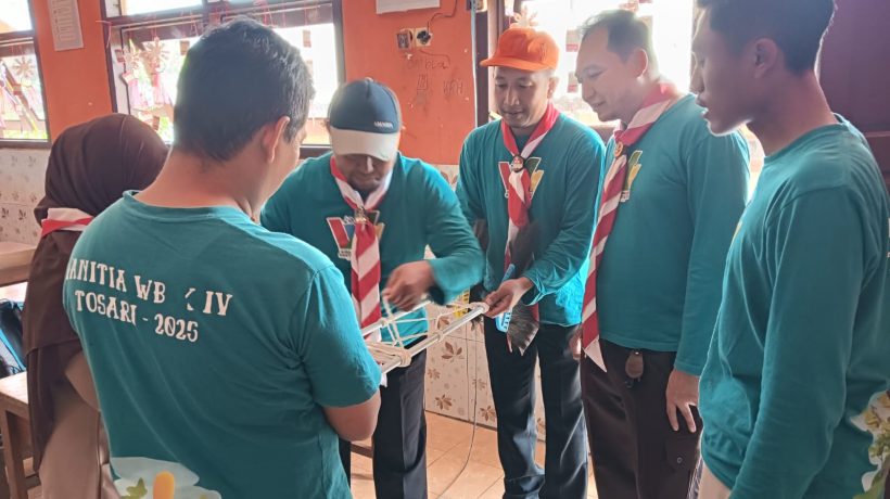 Kwarran Tosari Gelar Raker dan Simulasi Tali Temali di SDN Sedaeng II, Perkuat Sinergi dan Keterampilan Pramuka