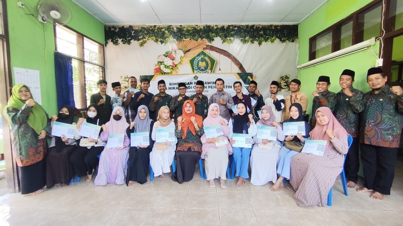 KUA Rejoso Sukses Gelar Bimwin Massal Angkatan XVI, Bekali 15 Catin Wujudkan Keluarga Samawa