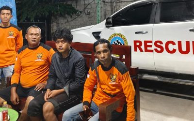 Relawan Mimika Respon Cepat Evakuasi Warga Terlantar Hasil Koordinasi dengan Polsek Miru