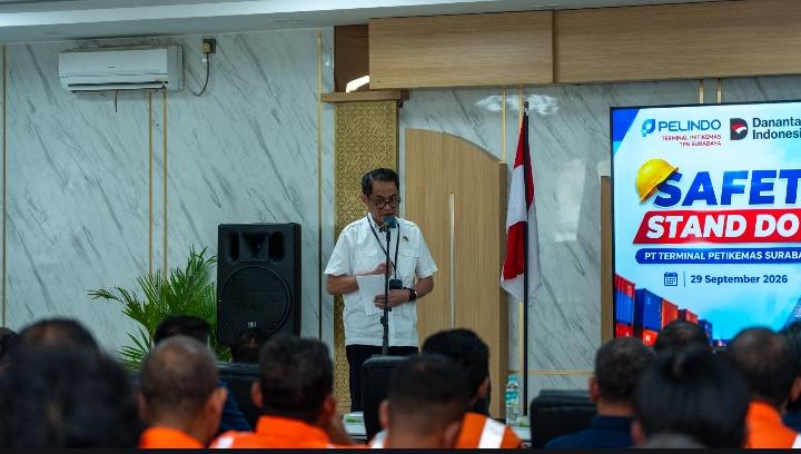 Perkuat Budaya Keselamatan Kerja di Pelabuhan, TPS Gelar Safety Stand Down
