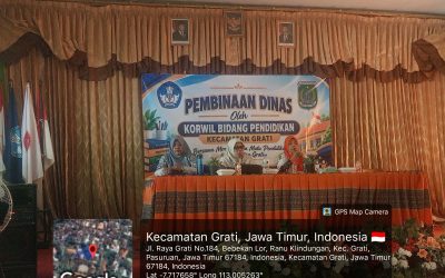 Tingkatkan Mutu Manajemen Sekolah, Korwilcam Pendidikan Grati Gelar Pembinaan Dinas dan Praktik Coaching