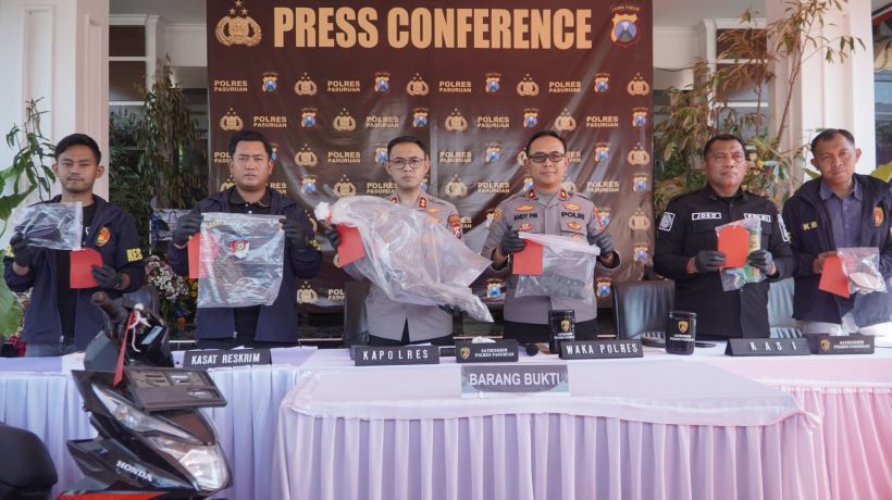 Kurang dari 24 Jam, Polres Pasuruan Ringkus Pelaku Pembunuhan Pelajar SMK di Prigen