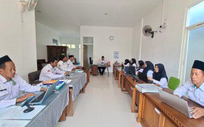 Rapat Evaluasi Kinerja, KUA Pusaka Grati Perkuat Kualitas Pelayanan Publik