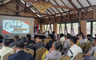 Gedung Jungler Taman Safari Prigen Jadi Saksi Persiapan HUT Satpam ke-46 oleh Satbinmas Polres Pasuruan
