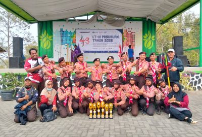 Gemilang di LT-III, Kontingen Pramuka Kwarran Grati Borong Sejumlah Penghargaan