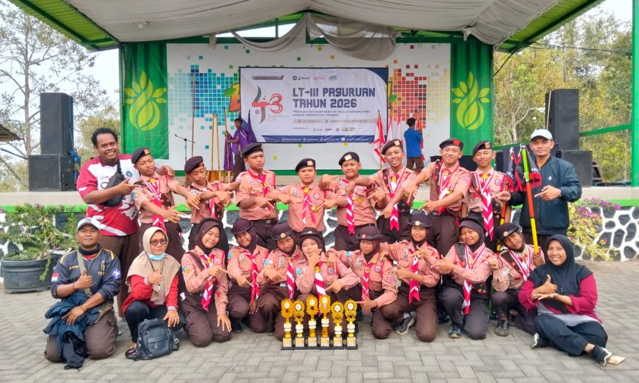 Gemilang di LT-III, Kontingen Pramuka Kwarran Grati Borong Sejumlah Penghargaan