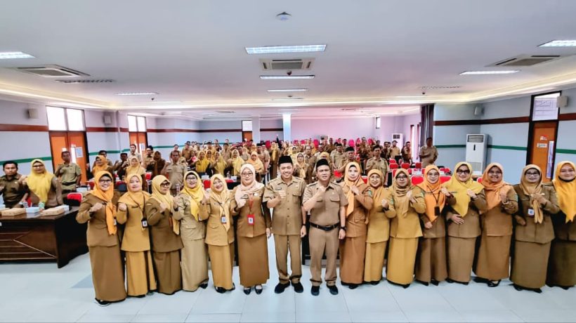 Wakili Kecamatan Grati, SDN Kedawungkulon II Paparkan Aksi Nyata Sekolah Ramah Anak di Dinas Pendidikan Kabupaten Pasuruan