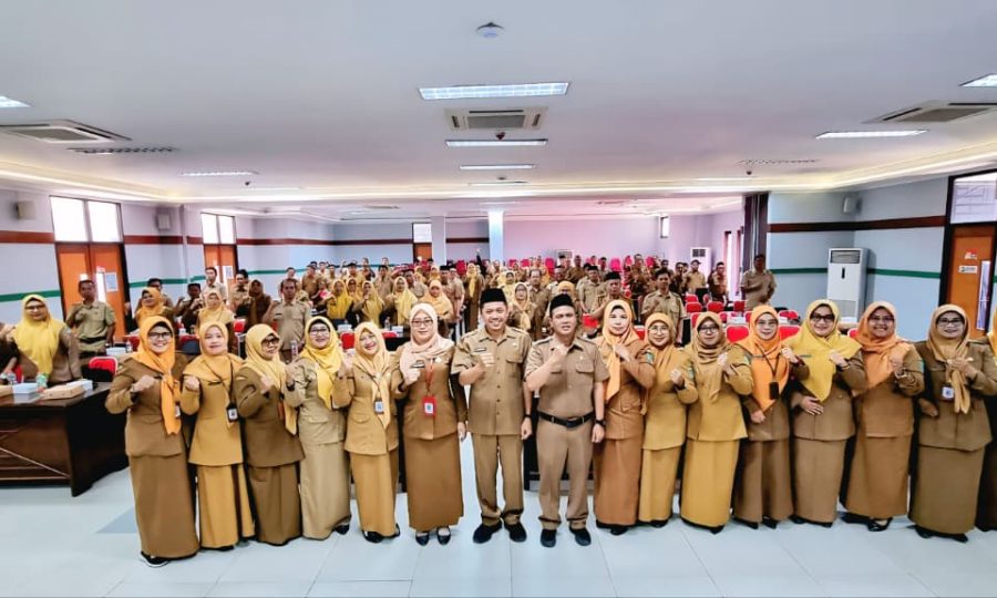 Wakili Kecamatan Grati, SDN Kedawungkulon II Paparkan Aksi Nyata Sekolah Ramah Anak di Dinas Pendidikan Kabupaten Pasuruan