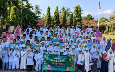 Peringati Hari Santri 2026, SDN Balegondo 2 Magetan Gelar Apel Bersama TK Ar-Rohman
