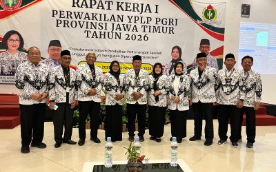 Transformasi Satuan Pendidikan: Perwakilan YPLP PGRI Provinsi Jawa Timur Gelar Rapat Kerja I Tahun 2026 di Prigen