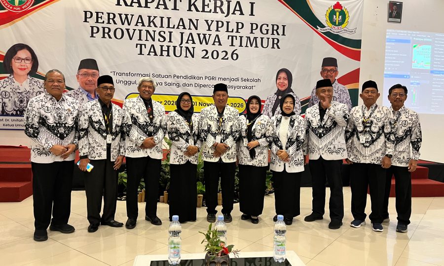 Transformasi Satuan Pendidikan: Perwakilan YPLP PGRI Provinsi Jawa Timur Gelar Rapat Kerja I Tahun 2026 di Prigen